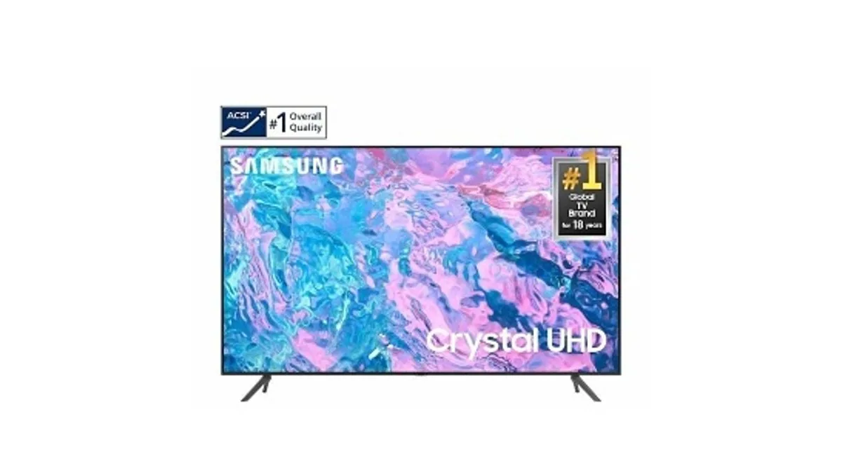 Samsung UN58CU7000FXZA 58" Class CU7000 Series Crystal UHD 4K Smart TV (2023)