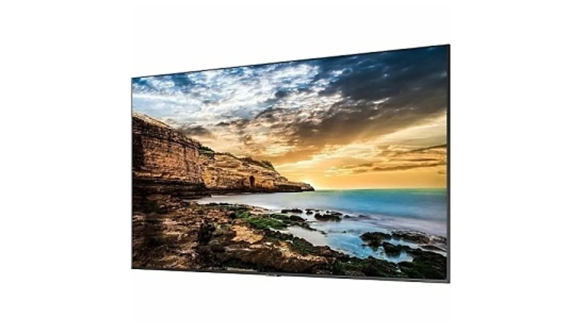 Samsung LH65QETEPGCXZA QE65T Series 65" Direct-Lit 4K Crystal UHD LED Display for Business