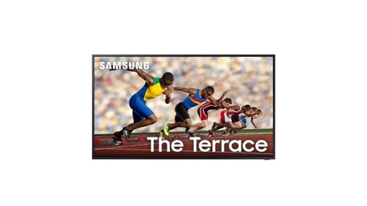 Samsung QN65LST9DAFXZA THE TERRACE NeoQLED 4K NeoQHDR+ Full Sun Outdoor TV, 65"