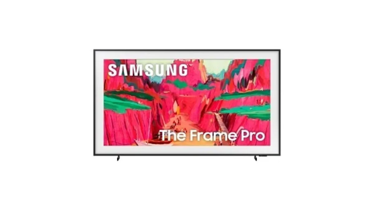 Samsung QN85LS03FWFXZA 85" LS03FWF Series Neo QLED 4K The Frame Pro, 3840 x 2160, 120 Hz, Wi-Fi, RS-232c
