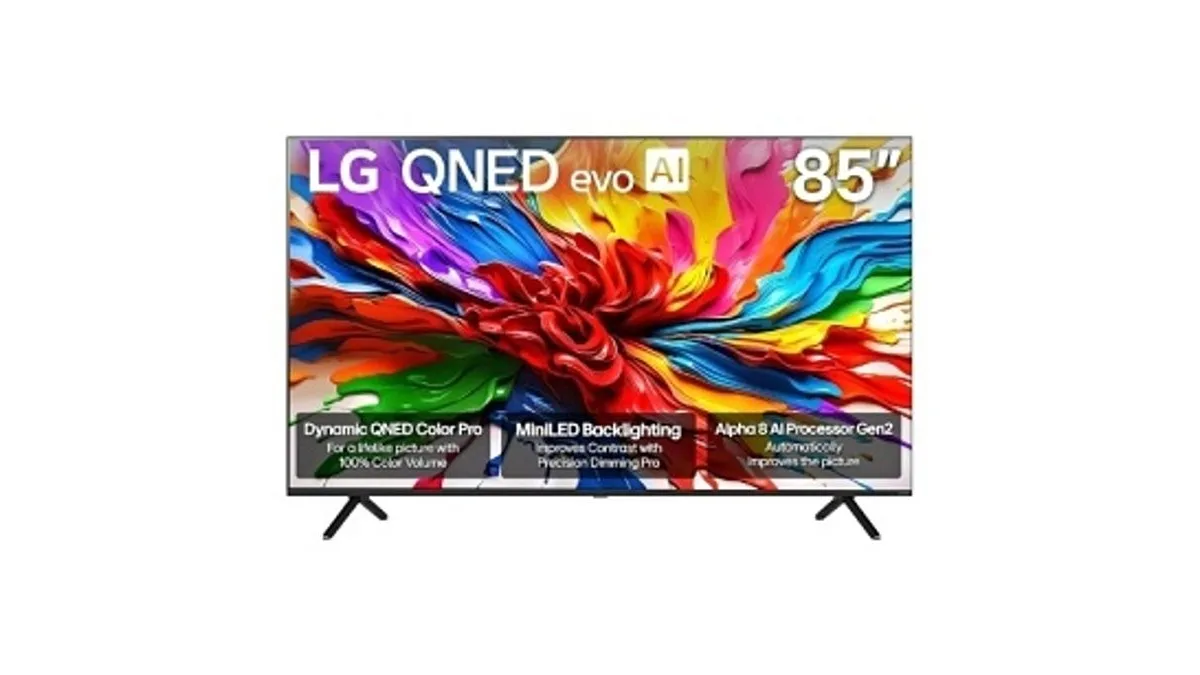 LG 85QNED92AUA 85" Class QNED evo AI QNED92A Series Mini LED 4K Smart TV 2025