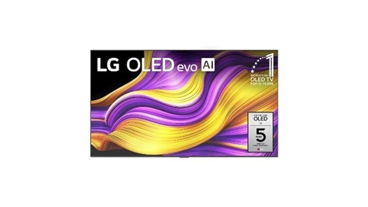 LG OLED83G5WUA 83" G5 Series 4K OLED evo AI Smart TV 2025 with Supplied Wall Mount